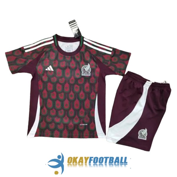 shirt home Copa America mexico kid 2024-2025