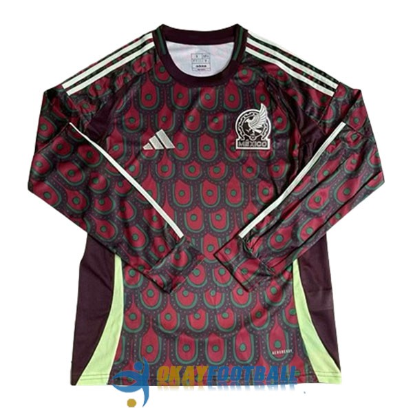shirt home Copa America mexico long sleeve 2024-2025