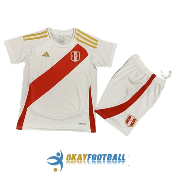 shirt home Copa America peru kid 2024-2025