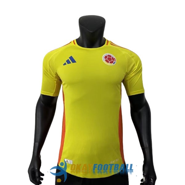 shirt home Copa America player version colombia 2024-2025
