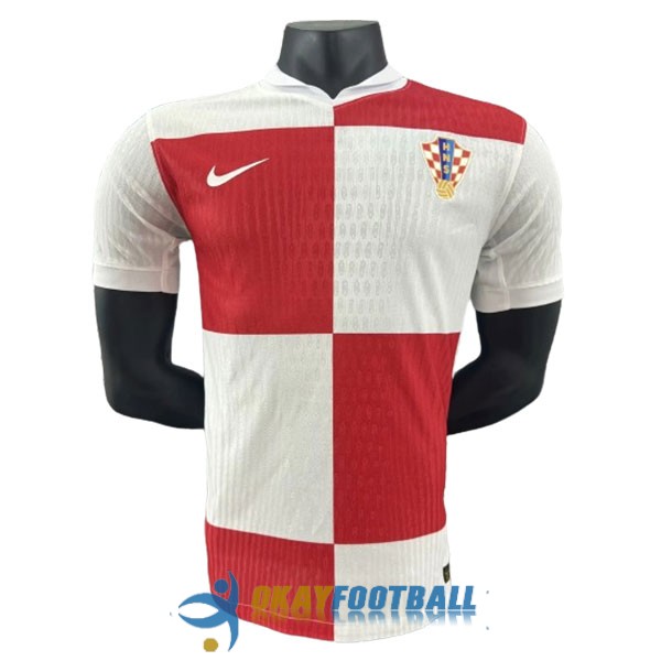 shirt home Euro player version croatia 2024-2025