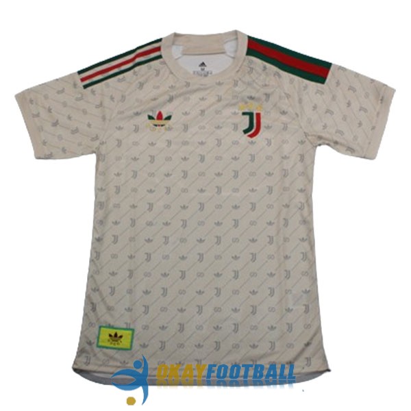shirt juventus yellow special edition x Gucci Bege Italiano 2024-2025