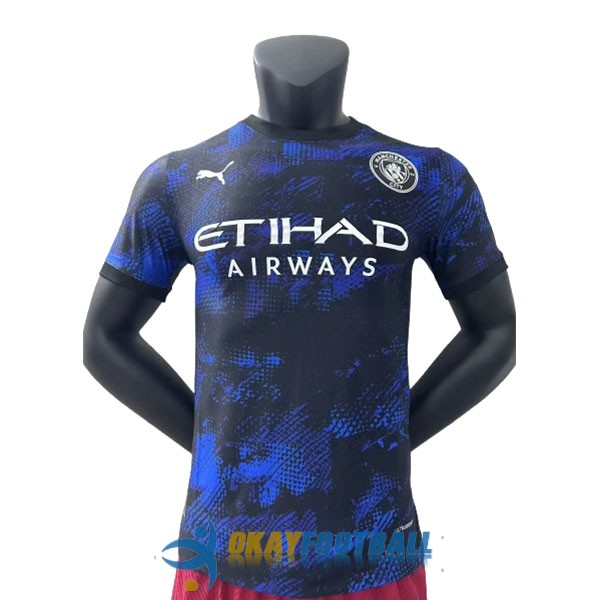 shirt manchester city blue special edition player version 2024-2025