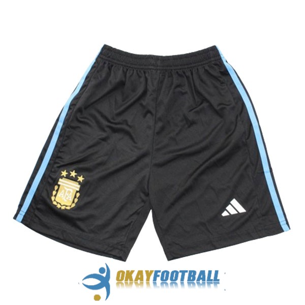 shorts home black argentina 2024-2025