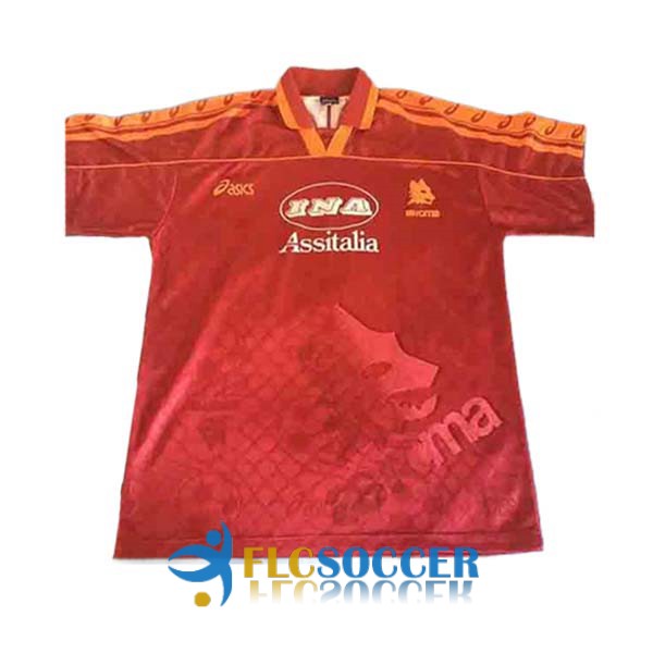 shirt home as roma retro 1995-1996