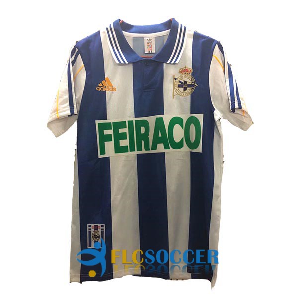 shirt home deportivo la coruna retro 1999-2000