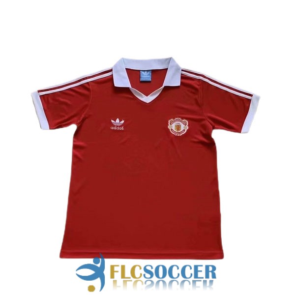 shirt home manchester united retro 1980-1982