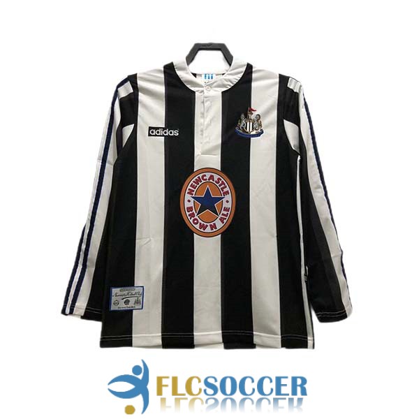 shirt home newcastle united retro long sleeve 1995-1997