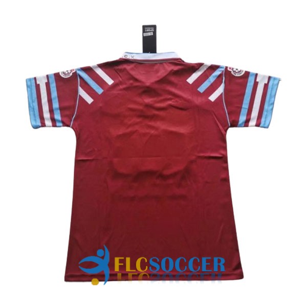 shirt home west ham united retro 1991-1992