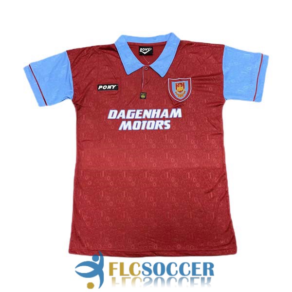 shirt home west ham united retro 1995-1997