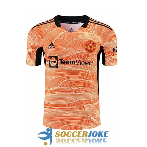 shirt manchester united orange goalkeeper 2021-2022 [EX21-12-31-1005]