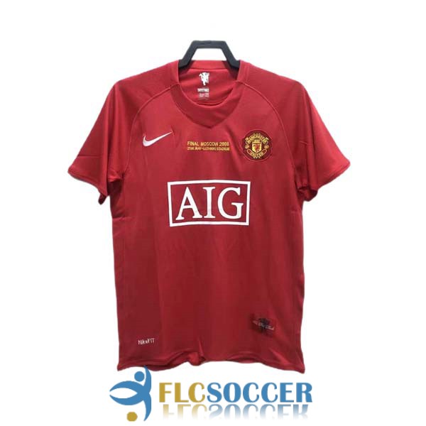 shirt red manchester united retro special edition 2008 [EX21-4-23-229]