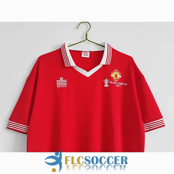 shirt red manchester united retro special edition FA CUP 1977<br /><span class=